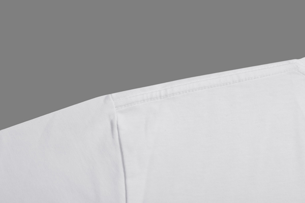 ブランドTシャツ角部分ディテール